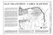 Title Sheet - San Francisco Cable Railway, Washington and Mason Streets, San Francisco, San Francisco County, CA HAER CAL,38-SANFRA,137- (sheet 1 of 8).tif