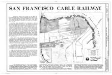 Title Sheet - San Francisco Cable Railway, Washington and Mason Streets, San Francisco, San Francisco County, CA HAER CAL,38-SANFRA,137- (sheet 1 of 8).tif