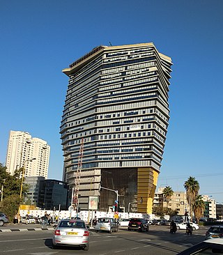<span class="mw-page-title-main">Totzeret HaAretz Towers</span> Complex of office skyscrapers in Tel Aviv, Israel