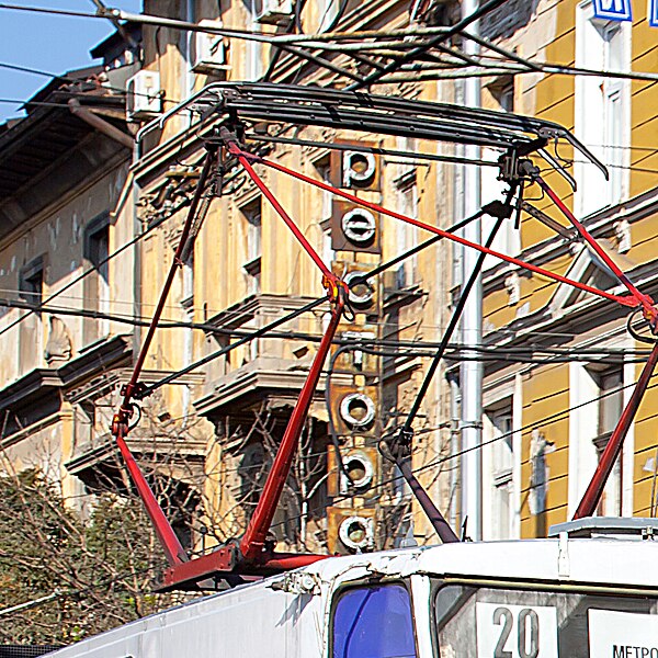 File:Tram in Sofia near Central mineral bath 2012 PD 023.jpg