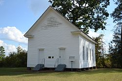 Two Bayou Methodist Church and Cemetery, 1 of 3.jpg