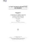 Thumbnail for File:U.S. POLICY AND MILITARY OPERATIONS IN IRAQ AND AFGHANISTAN (IA gov.gpo.fdsys.CHRG-108shrg24245).pdf