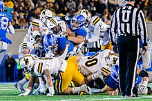 A matchup between Wyoming and Air Force in 2023 USAFA v. University of Wyoming (8074161).jpg