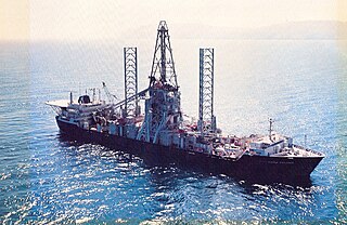 <i>Glomar Explorer</i> Deep-sea drillship platform used by the CIA to recover sunken Soviet submarine