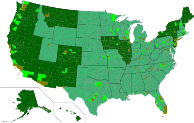 Cities, boroughs, towns, townships, unincorporated areas, and villages that offers domestic partner benefits
Counties, consolidated city-counties, boroughs, parishes, and independent cities that offers domestic partner benefits
State-wide partner benefits through same-sex marriage, civil unions, domestic partnership, designated beneficiary agreements, or reciprocal beneficiary relationships
State-wide partner benefits through same-sex marriage, civil unions, domestic partnership, designated beneficiary agreements, or reciprocal beneficiary relationships, including state-wide domestic partnership benefits for state employees US counties and cities with domestic partnership.svg