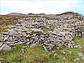 Hillfort Tre'r Ceiri sur les pentes du Yr Eifl. Un emplacement de maisons de l'Age du Fer.