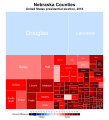 Image 30Treemap of the popular vote by county, 2016 presidential election (from Nebraska)