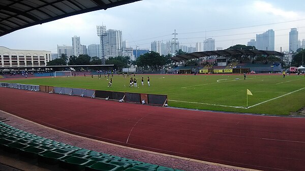 Image: University of Makati Stadium Aug 16 2017