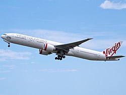 Boeing 777-300ER da Virgin Australia