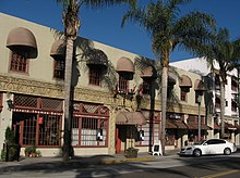 Historic California Churrigueresque architecture in Downtown Ventura