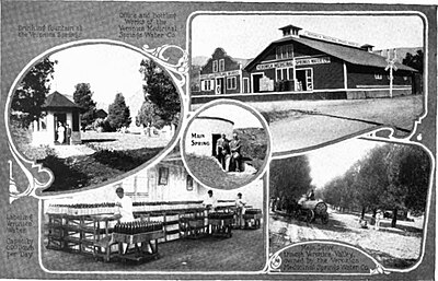 Veronica Medicinal Springs Water Co. facilities c. 1917 Veronica Medicinal Springs Water Co. circa 1917.jpg