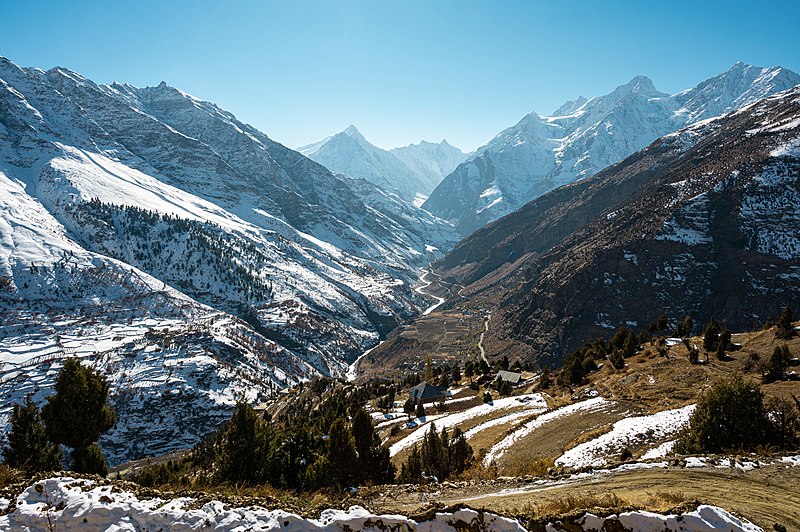 File:View from Shashur Monastery , Keylong.jpg