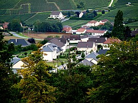 An aerial view of Villers-sous-Châtillon