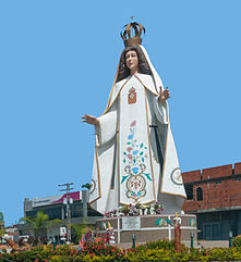 Estatua virgen las mercedes