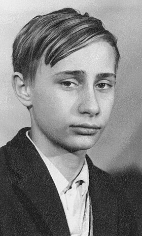 少年時代のプーチン