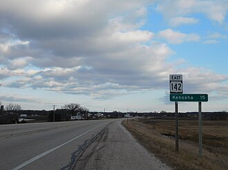 WIS 142 eastbound from WIS 75 WIS 142 eastbound from WIS 75.jpg