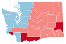 County Flips:
Democratic
Hold
Republican
Hold
Gain from Democratic Washington County Flips 2012.svg