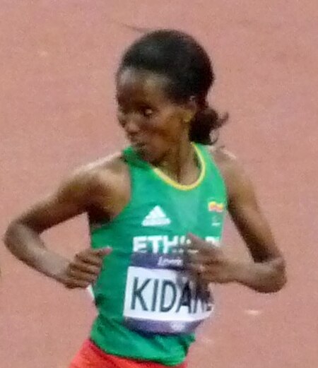 Werknesh Kidane at the 2012 Summer Olympics