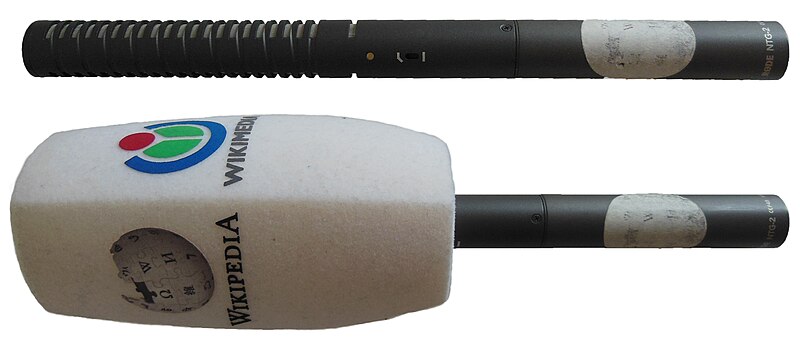 File:Wikimedia Sverige Rode NTG-2 microphone.jpg