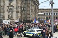 „Wir sind die Brandmauer“ in Dresden am 3. Februar 2024