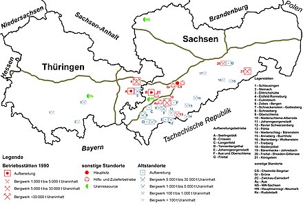 Unternehmen Wismut: Geschichte im Überblick, Entwicklung der Betriebsstätten, Bedeutung für die Wirtschaft der DDR