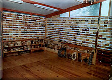 Interior of the Xiloteque Manuel Soler, in Denia (Spain) Xilo99b.jpg