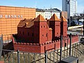 Polski: Makieta zamku Kazimierza Wielkiego (1343-1895)