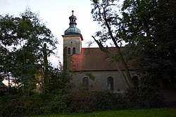 Evangelický kostel v Żerkówě z r. 1904