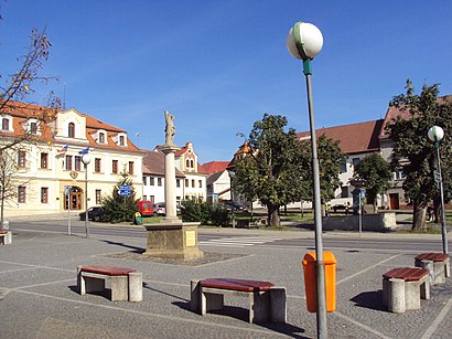 How to get to Žandov with public transit - About the place