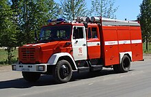 fire truck AC 3.2-40 (ZIL-4331) ATs 3,2-40 (ZIL-4331) PCh-16, g.Kotlas.JPG