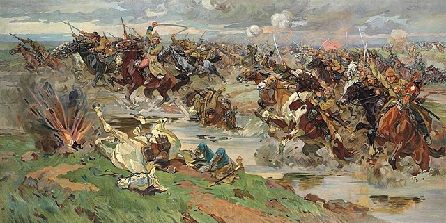 Nikolay Samokish "Red Cavalry at Perekop".