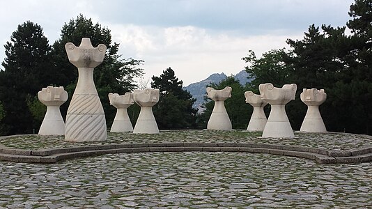 Mound of the Unbeaten in Prilep, Macedonia