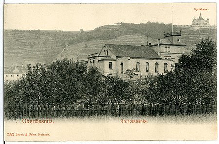 02382 Oberlößnitz 1902 Grundschänke Brück & Sohn Kunstverlag