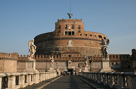 Castel Sant'Angelo and angel figure