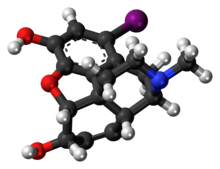 1-Iodomorphinmolekül