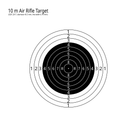 File:10m Air-Rifle Target 80x80mm.svg