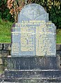 Le monument aux martyrs du 3 août 1944.