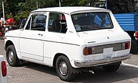 1969-1970 Daihatsu Fellow Custom sedan (rear)