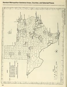 Map in Census of Housing, 1980 from Census Bureau Library