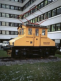 LMH 1 als Denkmal in Berlin (Nonnendammallee, 1988)