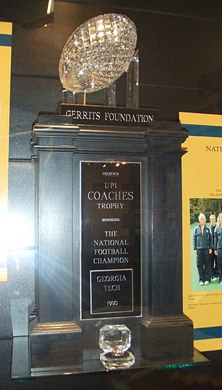 <span class="mw-page-title-main">The Coaches' Trophy</span> American football trophy