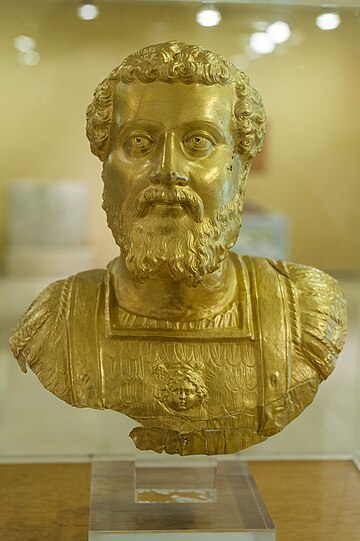 Golden Bust of Septimius Severus