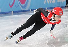 2020-01-22 Short track speed skating at the 2020 Winter Youth Olympics - Mixed NOC Team Relay - Final A (Martin Rulsch) 081 (cropped).jpg