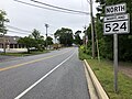 File:2020-05-24 11 21 34 View north along Maryland State Route 524 (Old Town Road) just north of Maryland State Route 521 (Hunting Creek Road) in Huntingtown, Calvert County, Maryland.jpg