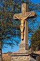 Deutsch: Kruzifix in der Nähe des Dörzbacher Ortsteils Laibach, Hohenlohekreis in Süddeutschland. English: Crucifix near the Dörzbach district Laibach in Southern Germany.