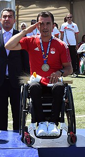 <span class="mw-page-title-main">Sadık Savaş</span> Turkish Paralympic archer