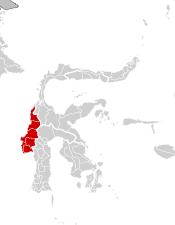 Peta Provinsi Sulawesi Barat