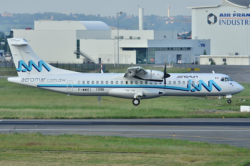 File:ATR 72-600 Aeromar (TAO) F-WWEI - MSN 1096 - Will be XA-MKH (9276777613).jpg