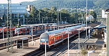 Blick auf die Bahnsteige (2006)