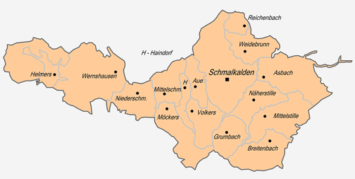 Schmalkalden: Geographie, Geschichte, Politik